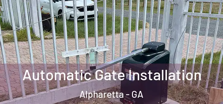 Automatic Gate Installation Alpharetta - GA