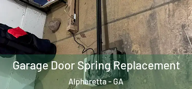  Garage Door Spring Replacement Alpharetta - GA