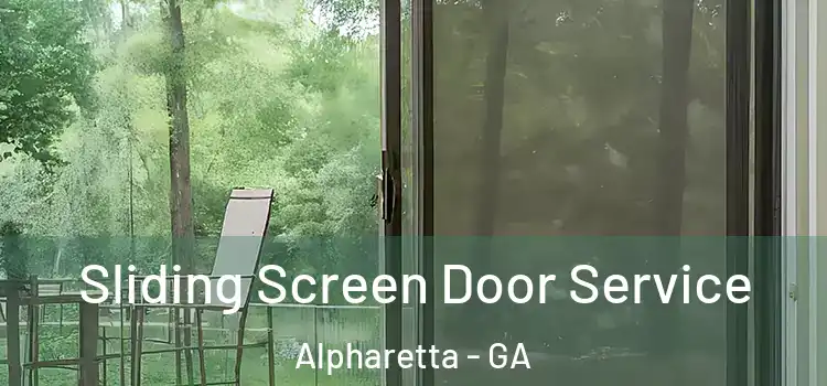 Sliding Screen Door Service Alpharetta - GA