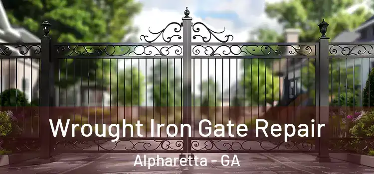 Wrought Iron Gate Repair Alpharetta - GA
